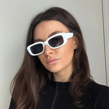 Kwadratowe okulary przeciwsłoneczne w stylu retro – ponadczasowa elegancja i ochrona