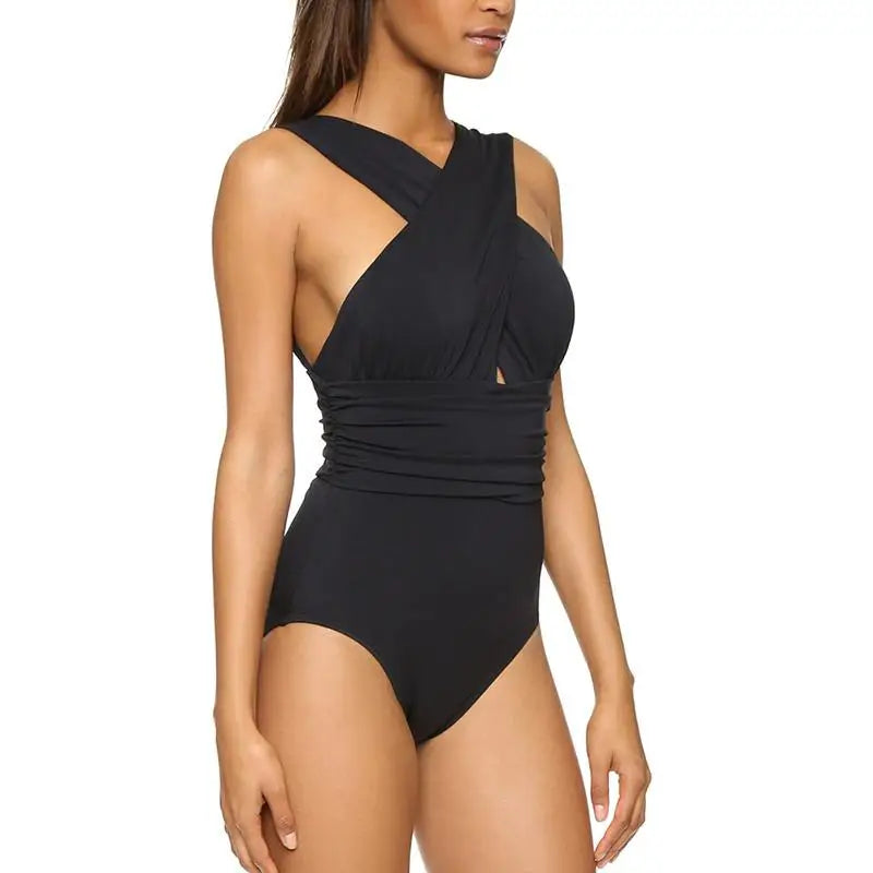 Jednoczęściowy Strój Kąpielowy Damski Monokini Push Up