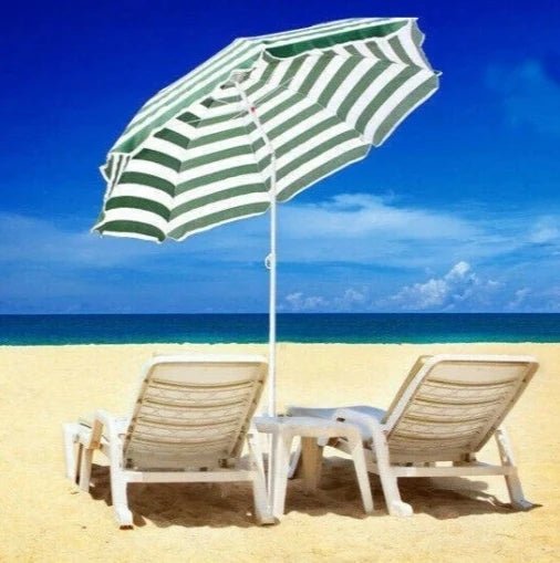 Parasol Ogrodowy / Plażowy Przeciwsłoneczny 135 cm