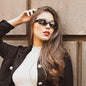 Kwadratowe okulary przeciwsłoneczne w stylu retro – ponadczasowa elegancja i ochrona