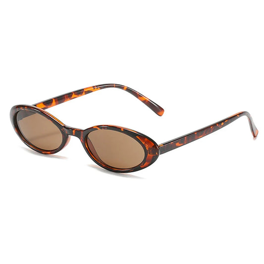 Modne Damskie Okulary Owalne Panterka 2025