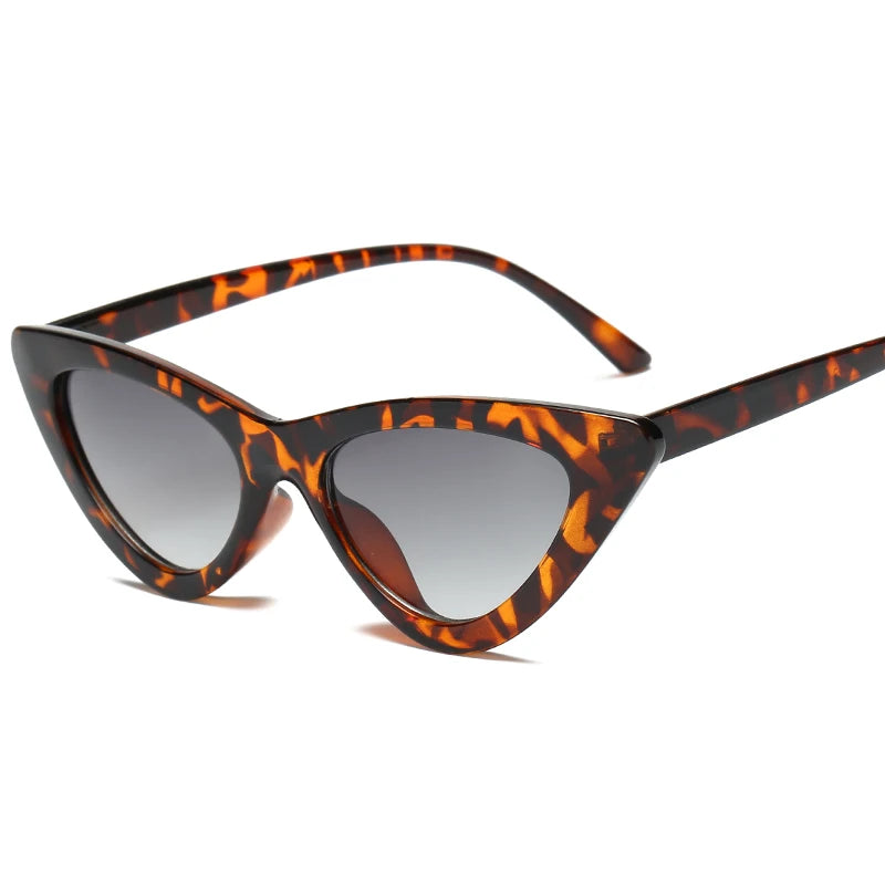 Modne Okulary Cat Eye 2025 Panterka Lustrzane UV400