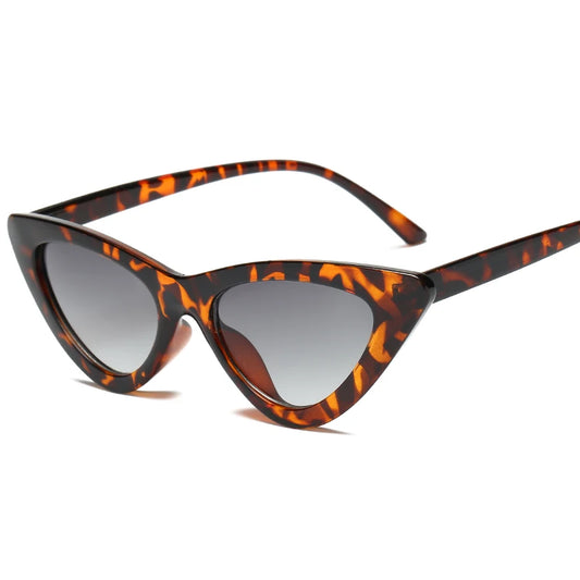 Modne Okulary Cat Eye 2025 Panterka Lustrzane UV400