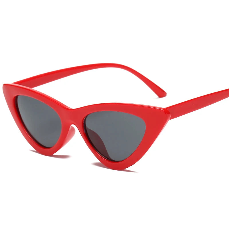 Modne Okulary Cat Eye 2025 Panterka Lustrzane UV400
