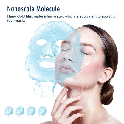 Nano Nawilżacz do Twarzy SALORIE - Mgiełka SPA, USB, Przenośny 💧 Nawilżenie i Odmłodzenie Skóry! 💆‍♀️