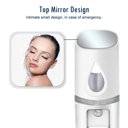Nano Nawilżacz do Twarzy SALORIE - Mgiełka SPA, USB, Przenośny 💧 Nawilżenie i Odmłodzenie Skóry! 💆‍♀️