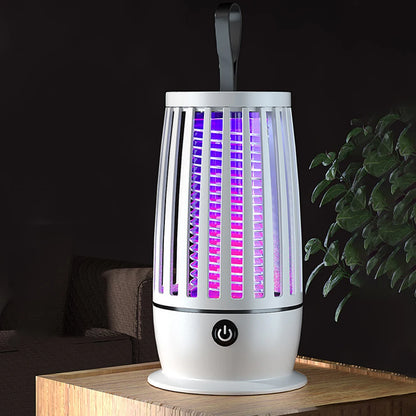 Elektryczna Łapka na Komary 2w1 z Lampą UV - USB Akumulator, Zabójca Owadów