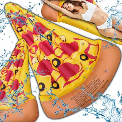 Nadmuchiwany Materac Plażowy w Kształcie Pizzy XXL do Pływania