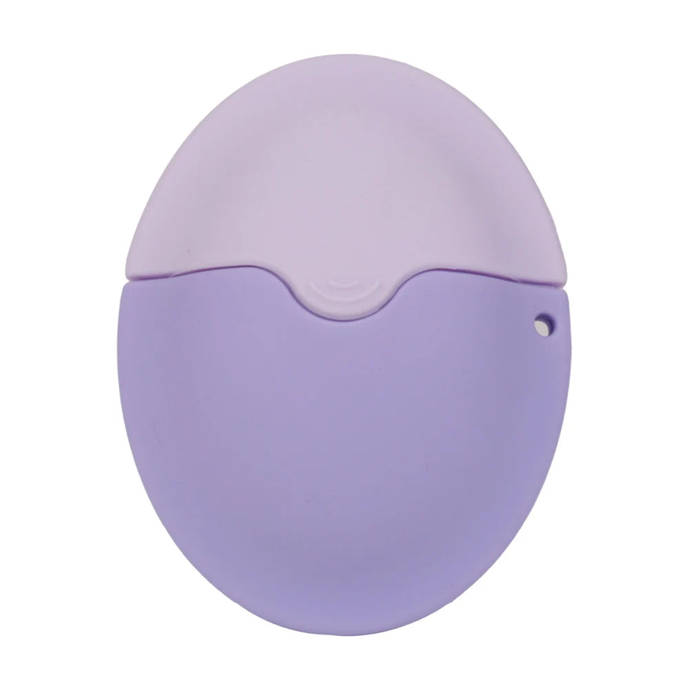 Silikonowy Aplikator do Kremu z Filtrem SPF z Wbudowanym Pojemnikiem - Roll-on z Gąbką, Wielorazowy, Przenośny