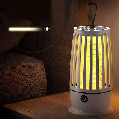 Elektryczna Łapka na Komary 2w1 z Lampą UV - USB Akumulator, Zabójca Owadów