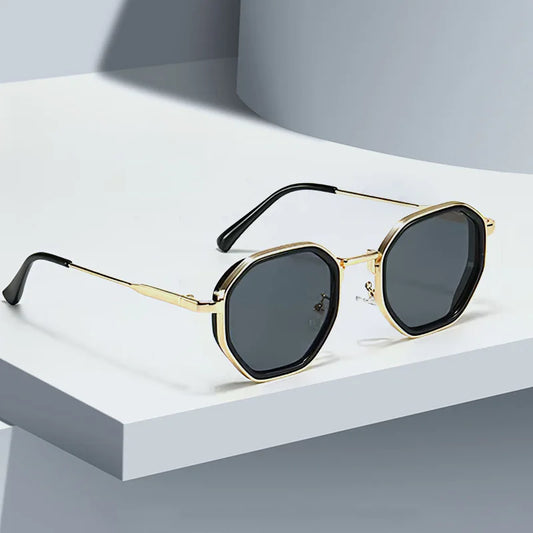 Okulary Przeciwsłoneczne Damskie Vintage – Ośmiokątne