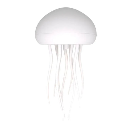Lampka Nocna LED w Kształcie Meduzy - Sterowanie Głosowe, Ładowanie USB-C, Gradient RGB, Dekoracja Świąteczna, Prezent dla Dzieci 🎁